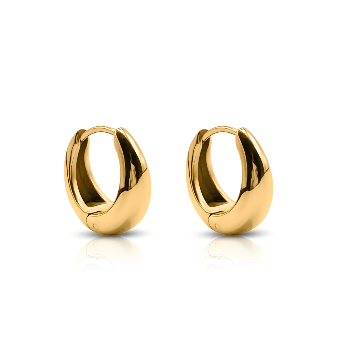Empire Hoop Earrings