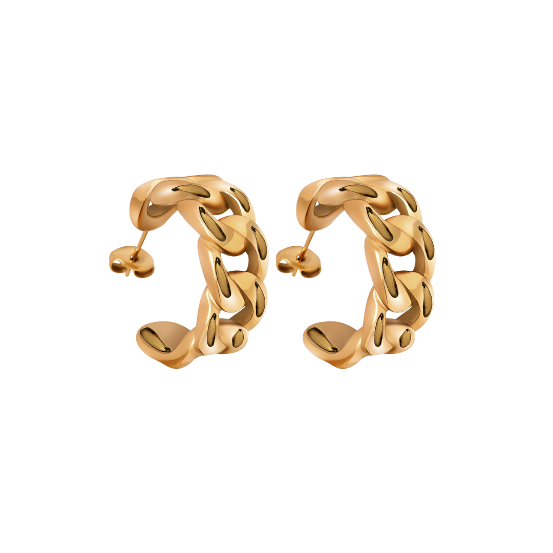 Groove Hoop Earrings