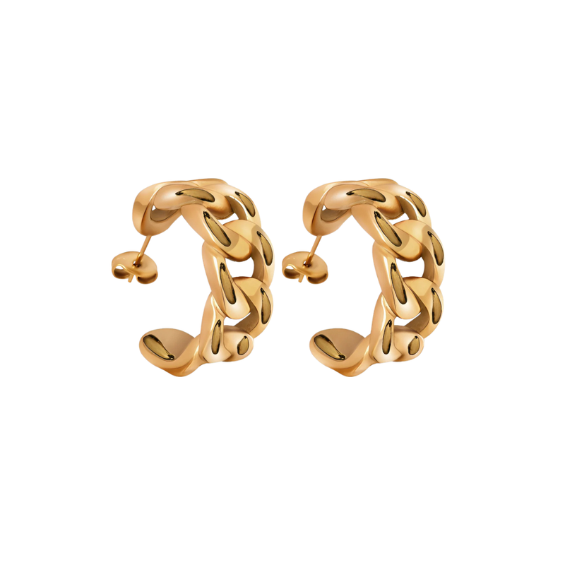 Groove Hoop Earrings
