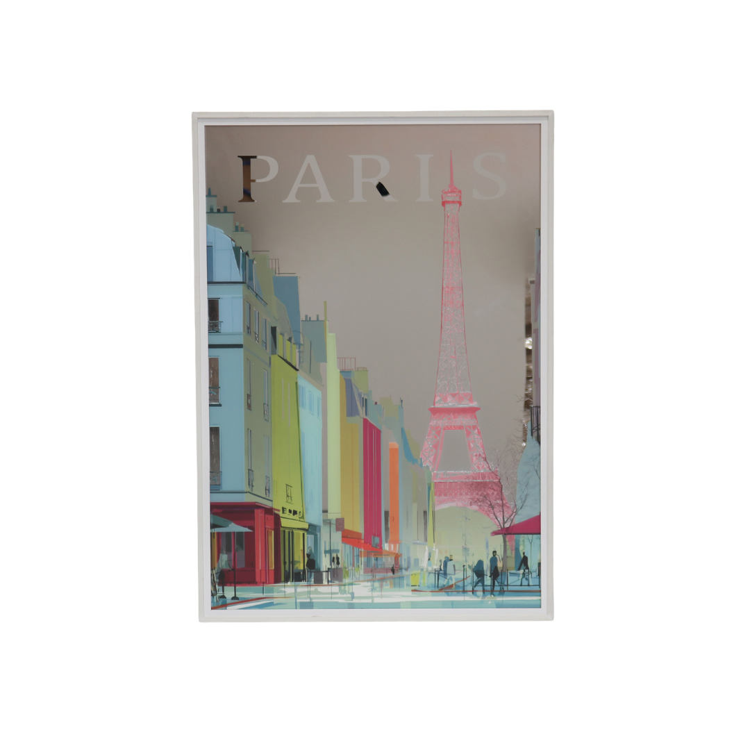 Wall Art Mirror - Paris