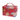 Heidi Large Vanity Case - Vermillion