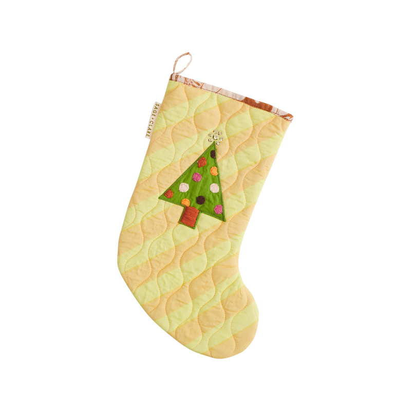 Jarita Stripe Christmas Stocking