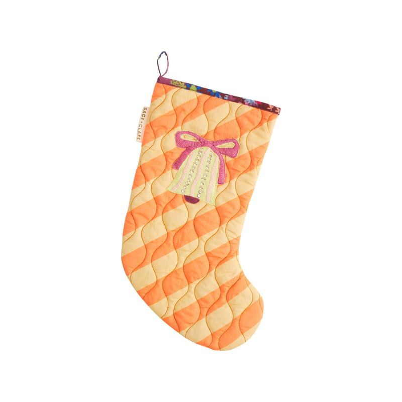 Jarita Stripe Christmas Stocking