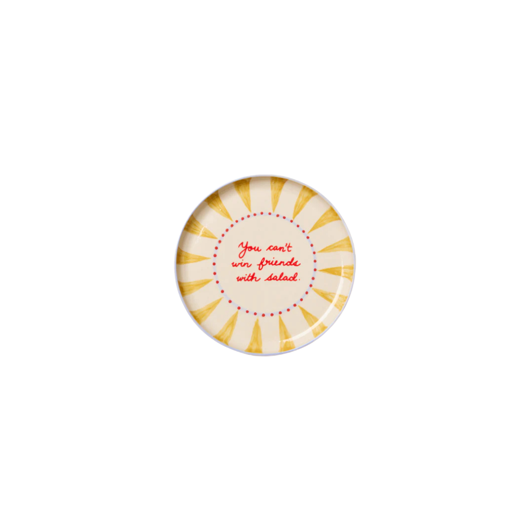 LOVE NOTES PLATE - WIN FRIENDS