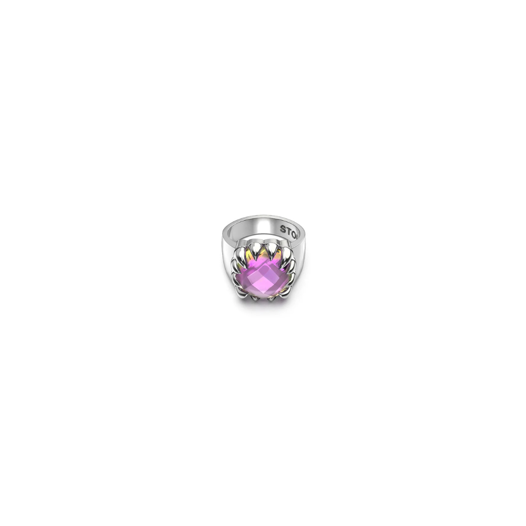 Claw Ring - Mystic Quartz