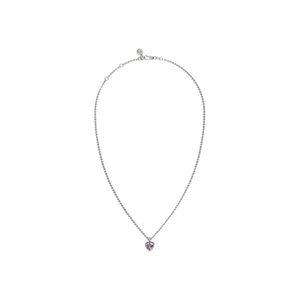 Mini Love Claw Necklace - Mystic Quartz