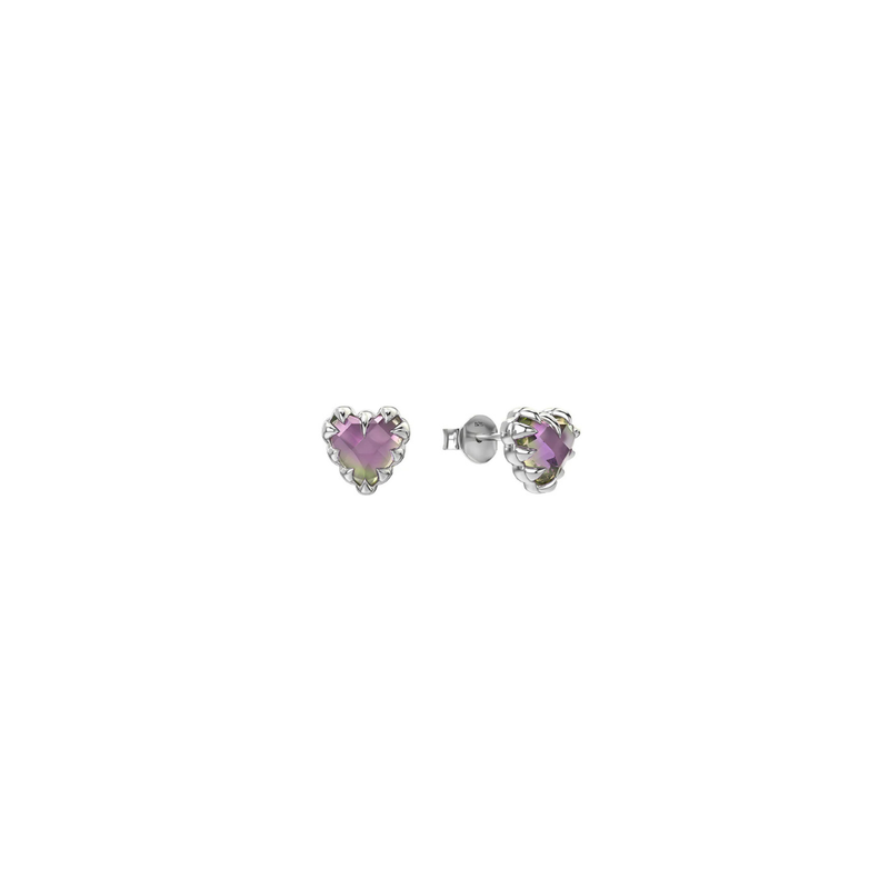 Love Claw Earrings - Mystic Quartz
