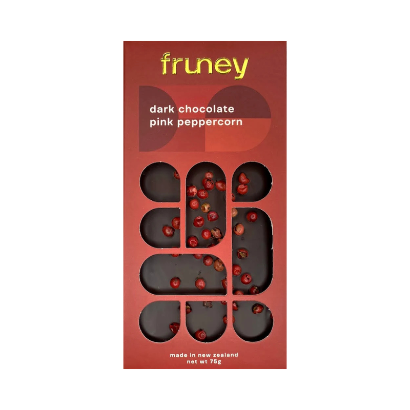 Dark Chocolate & Pink Peppercorn Bar