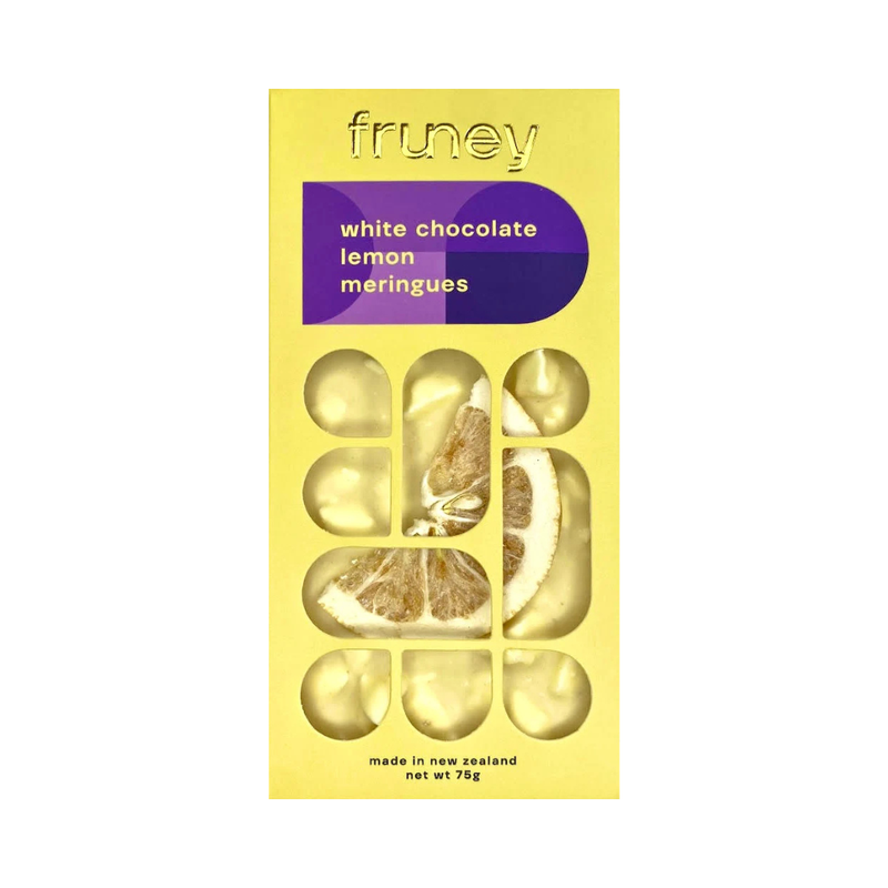 White Chocolate & Lemon Meringue Bar