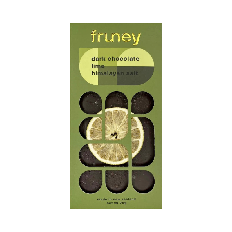 Dark Chocolate, Lime & Himalayan Salt Bar