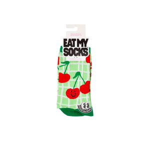 Flat Socks - Cherry