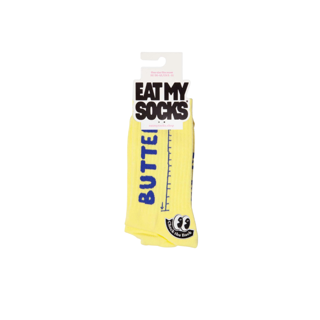 Flat Socks - Butter