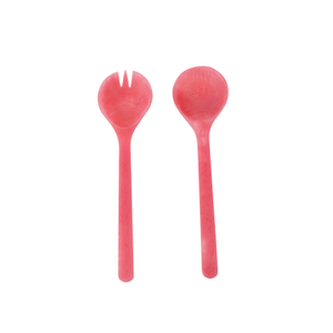LORNE SALAD SERVERS - Pink