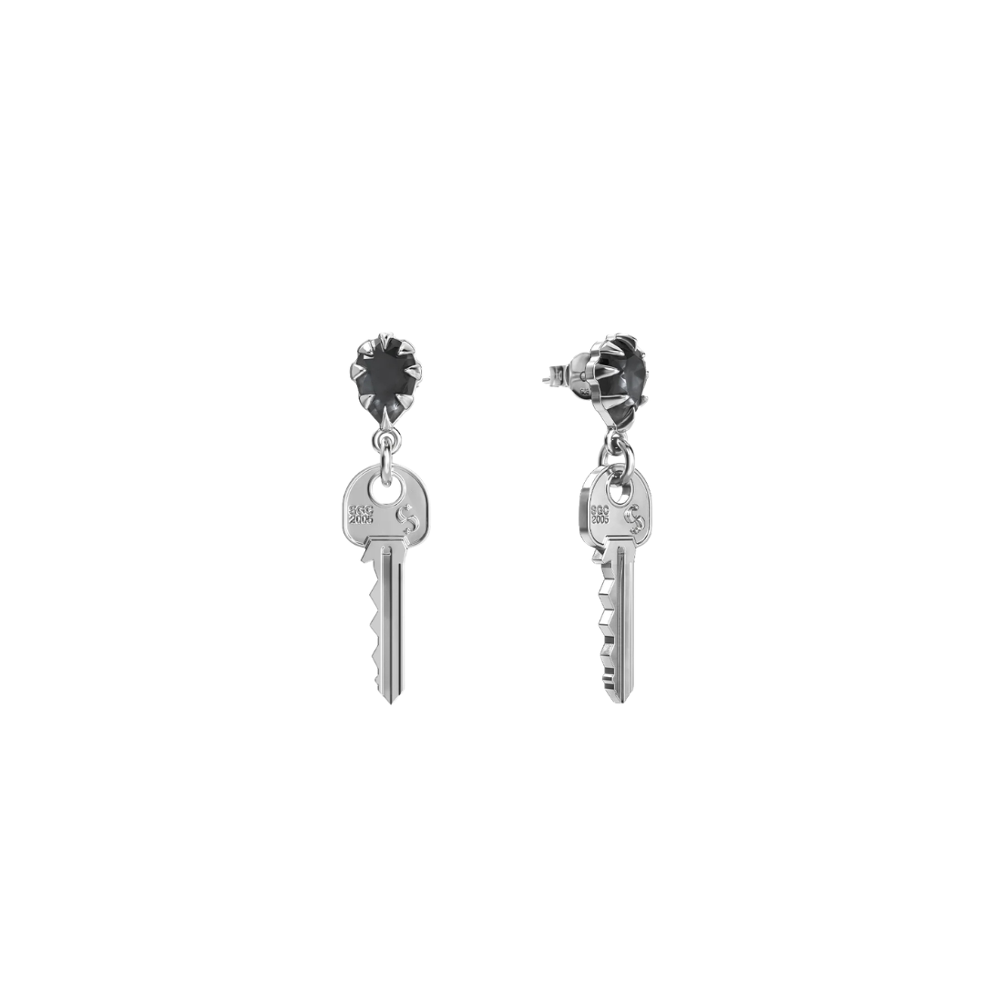 Master Key Drop Earrings