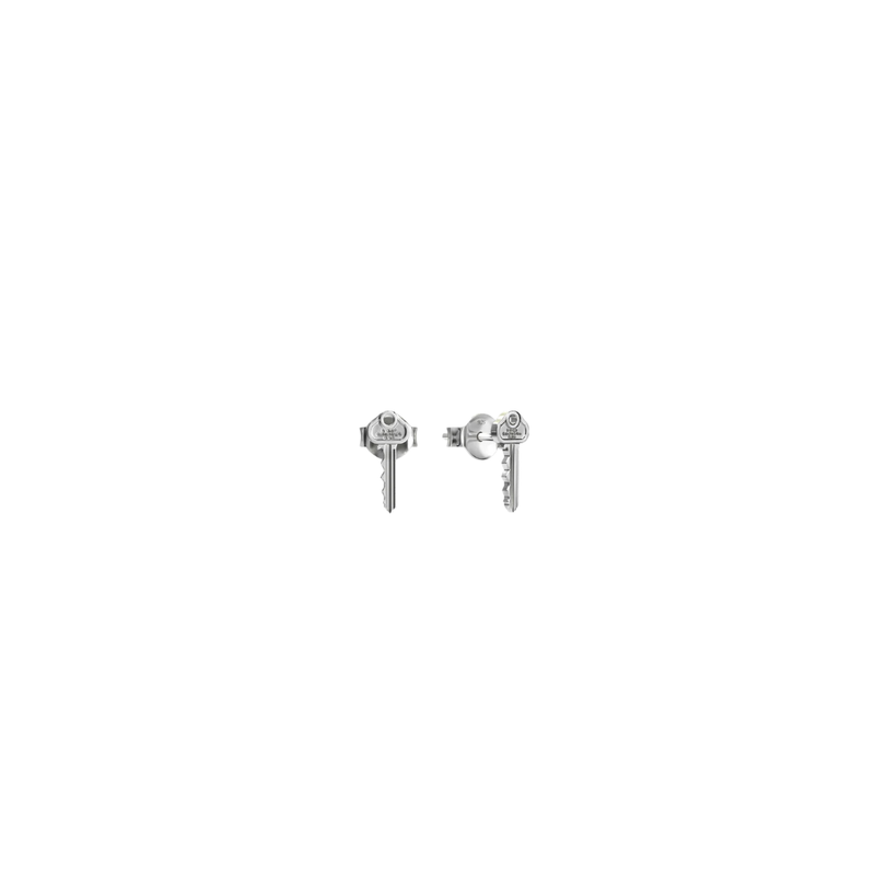 Mini Key Stud Earrings