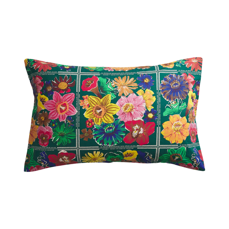 Ines Cotton Pillowcase Set Verdant - Standard