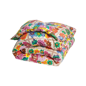 Ines Cotton Quilt Cover Porcelain - King