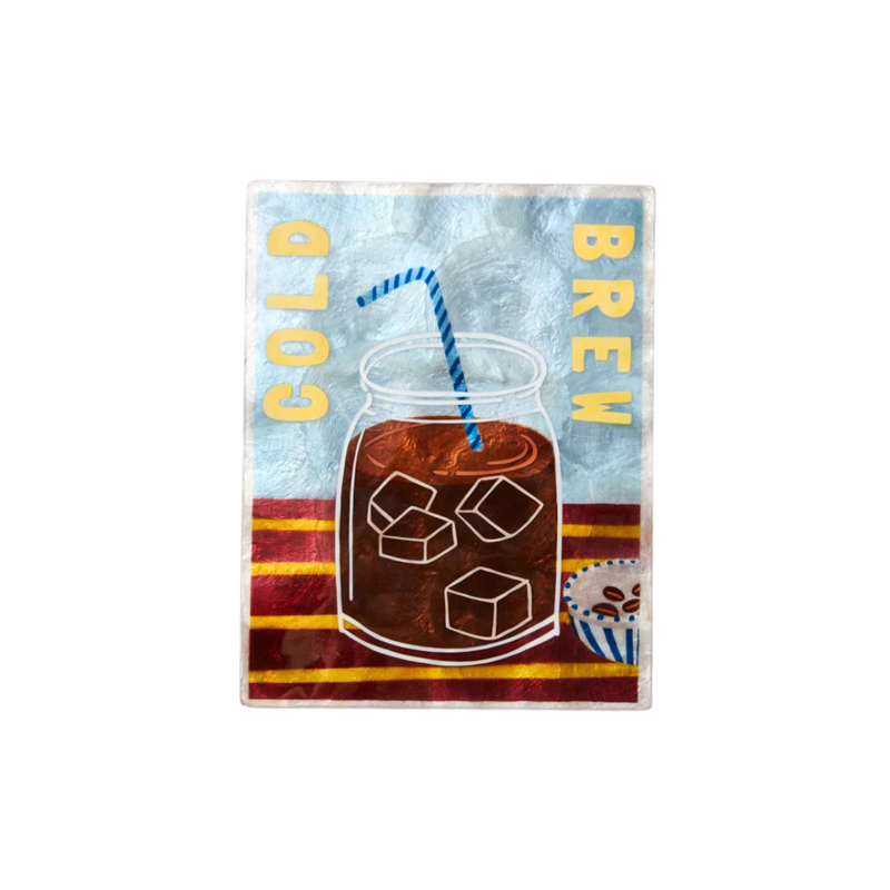 Barista Wall Art Cold Brew