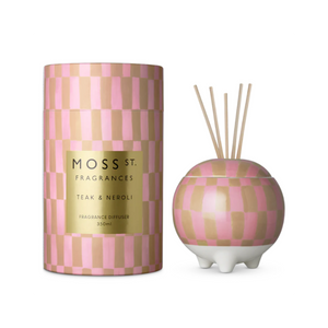 Ceramic Diffuser 350ml - Teak & Neroli