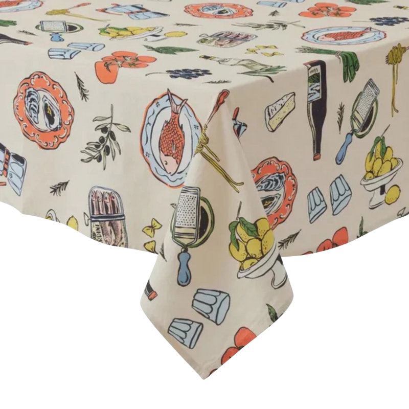 Deli Cotton Tablecloth