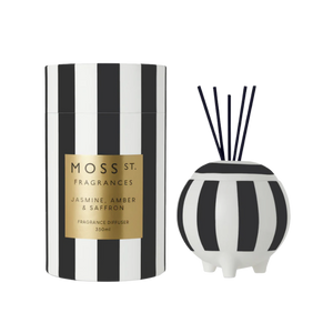 Ceramic Diffuser 350ml - Jasmine, Amber & Saffron