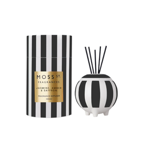 Ceramic Diffuser 100ml - Jasmine, Amber & Saffron