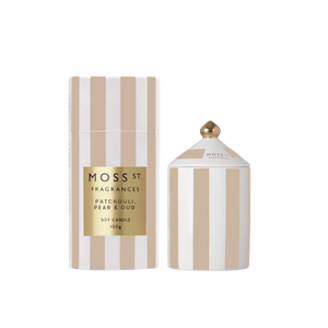 Ceramic Candle 100g - Patchouli, Pear & Oud