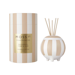 Ceramic Diffuser 350ml - Patchouli, Pear & Oud
