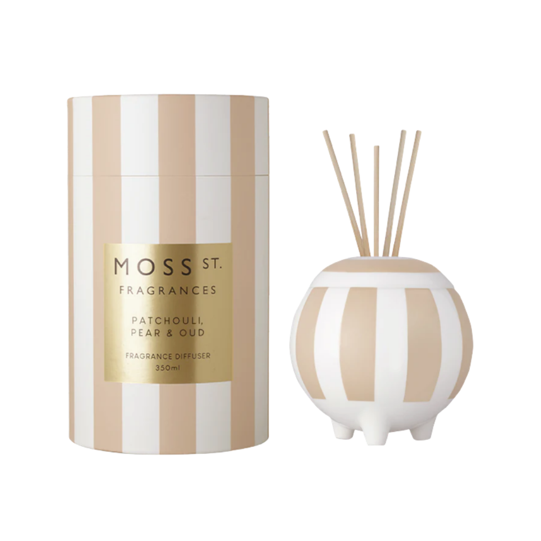 Ceramic Diffuser 350ml - Patchouli, Pear & Oud