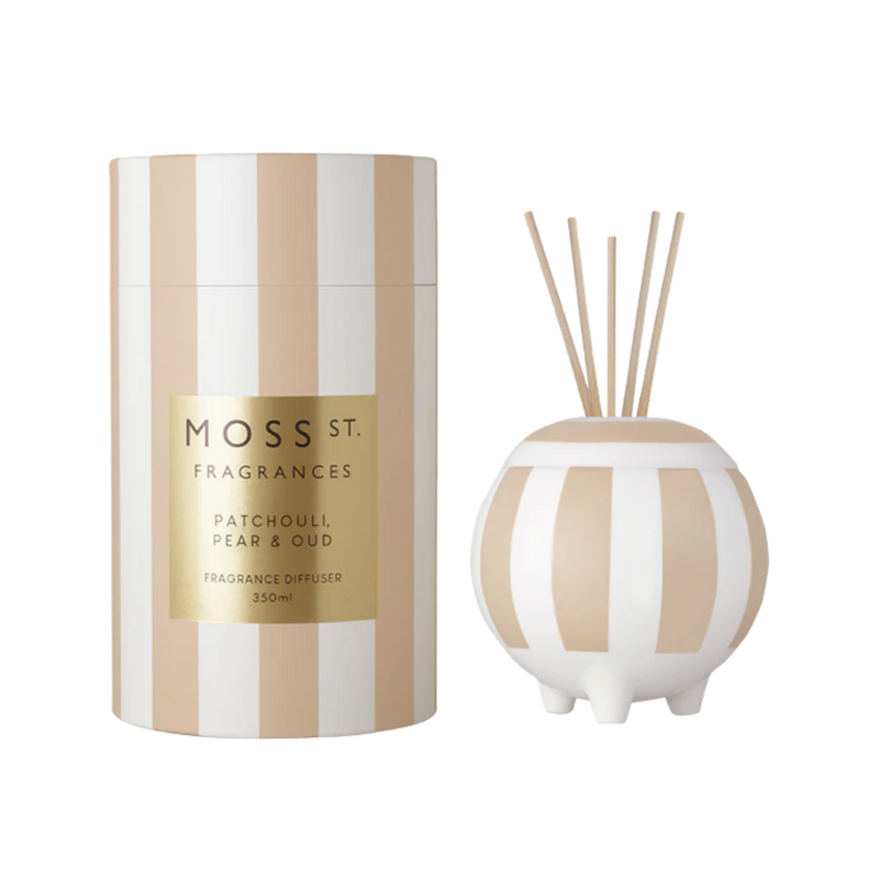 Ceramic Diffuser 350ml - Patchouli, Pear & Oud