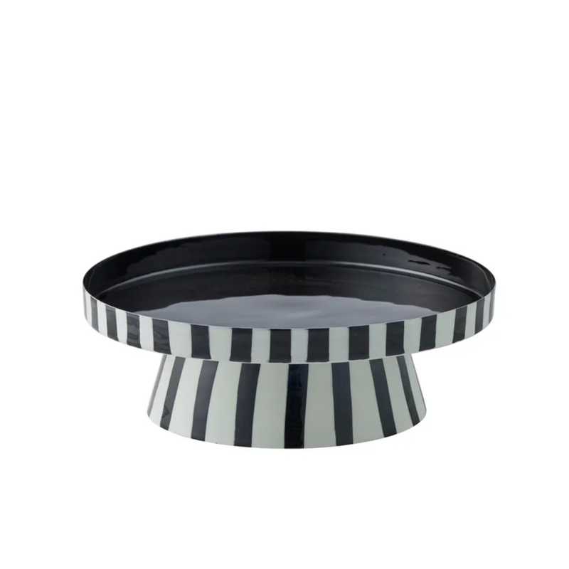 Linear Metal Cake Stand