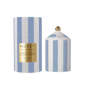 Ceramic Candle 360g - Juniper Berry & Citrus Spritz