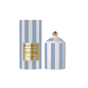 Ceramic Candle 100g - Juniper Berry & Citrus Spritz