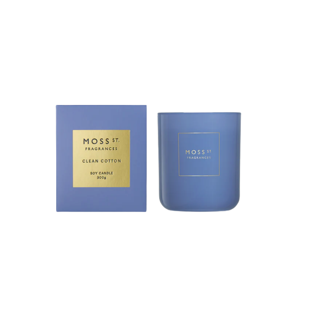 Soy Candle 300g - Clean Cotton