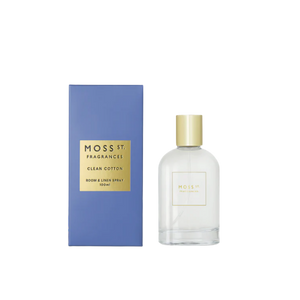 Room & Linen Spray 100ml - Clean Cotton