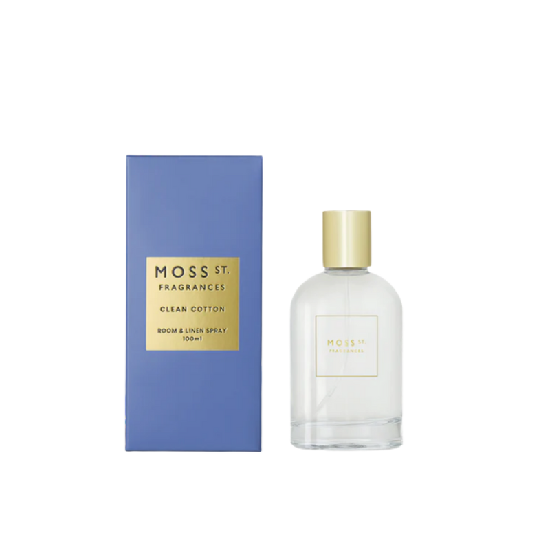Room & Linen Spray 100ml - Clean Cotton