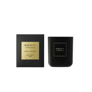 Soy Candle 300g - Sage & Cedar