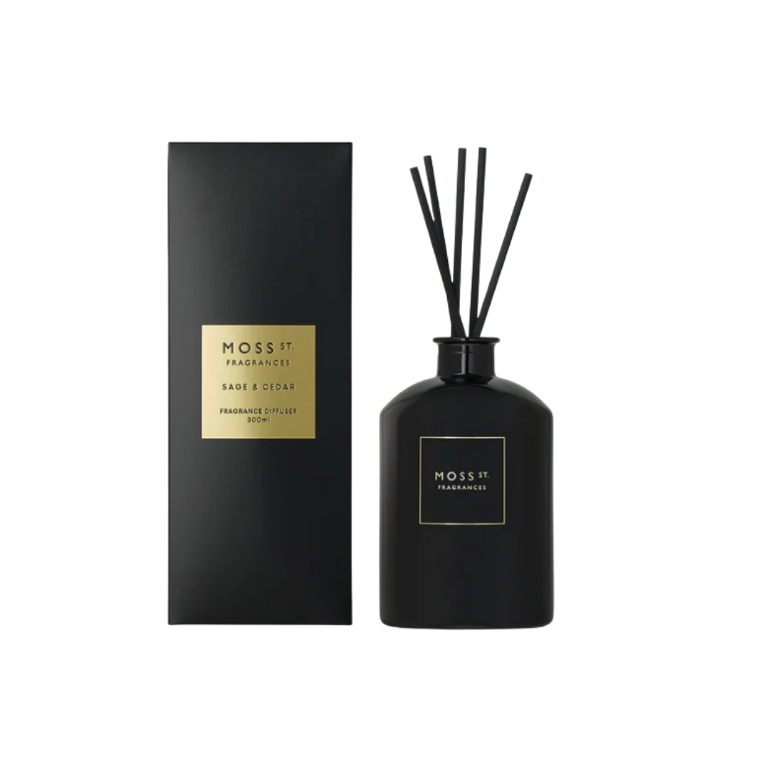 Fragrance Diffuser 300ml - Sage & Cedar