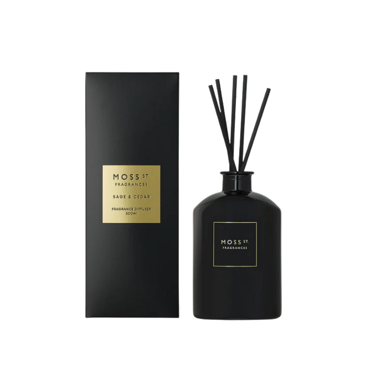 Fragrance Diffuser 300ml - Sage & Cedar
