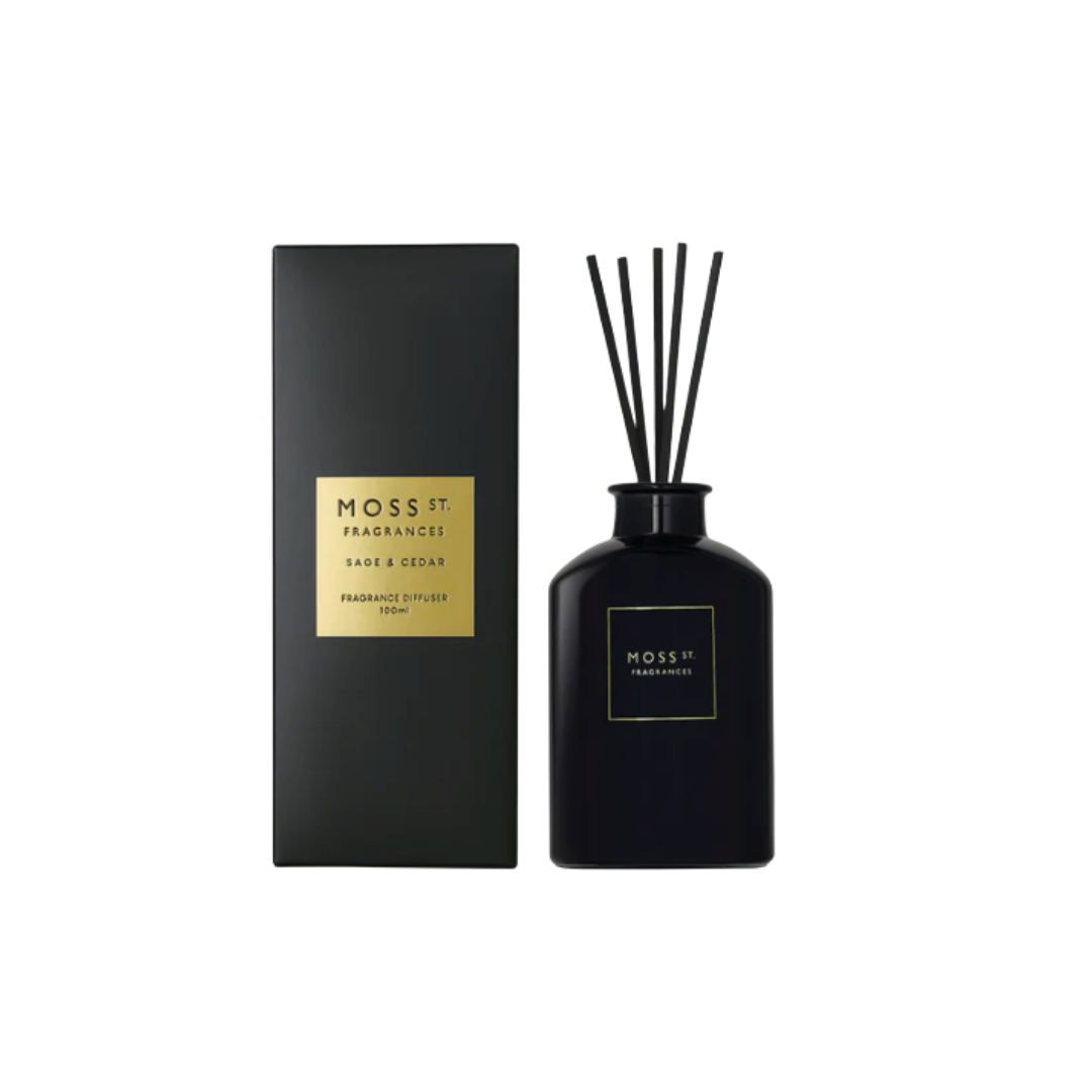 Fragrance Diffuser 100ml - Sage & Cedar