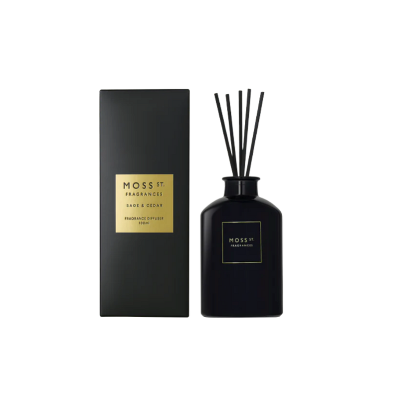 Fragrance Diffuser 100ml - Sage & Cedar