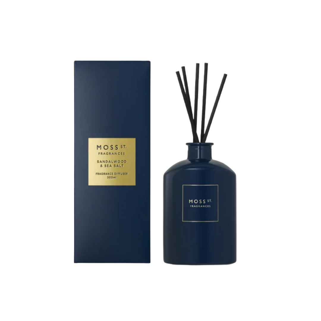 Fragrance Diffuser 300ml - Sandalwood & Sea Salt