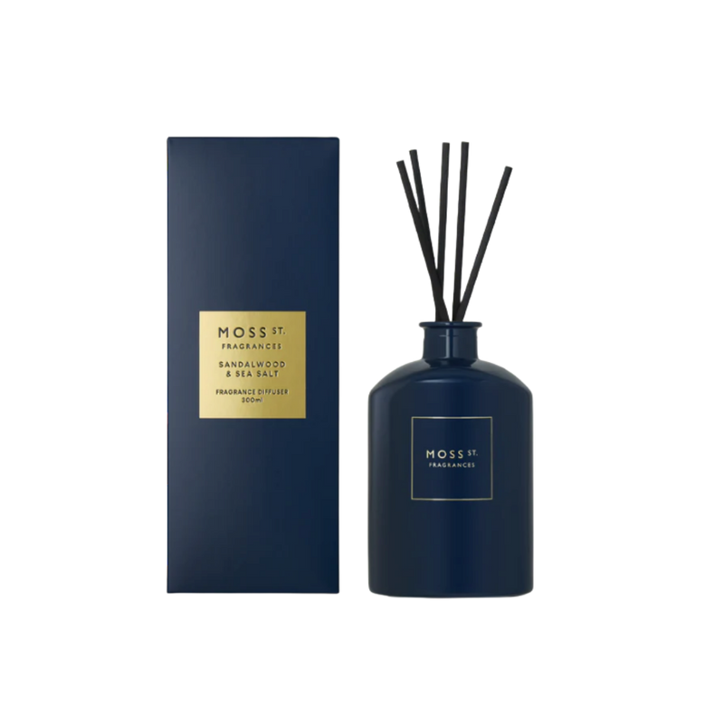 Fragrance Diffuser 300ml - Sandalwood & Sea Salt