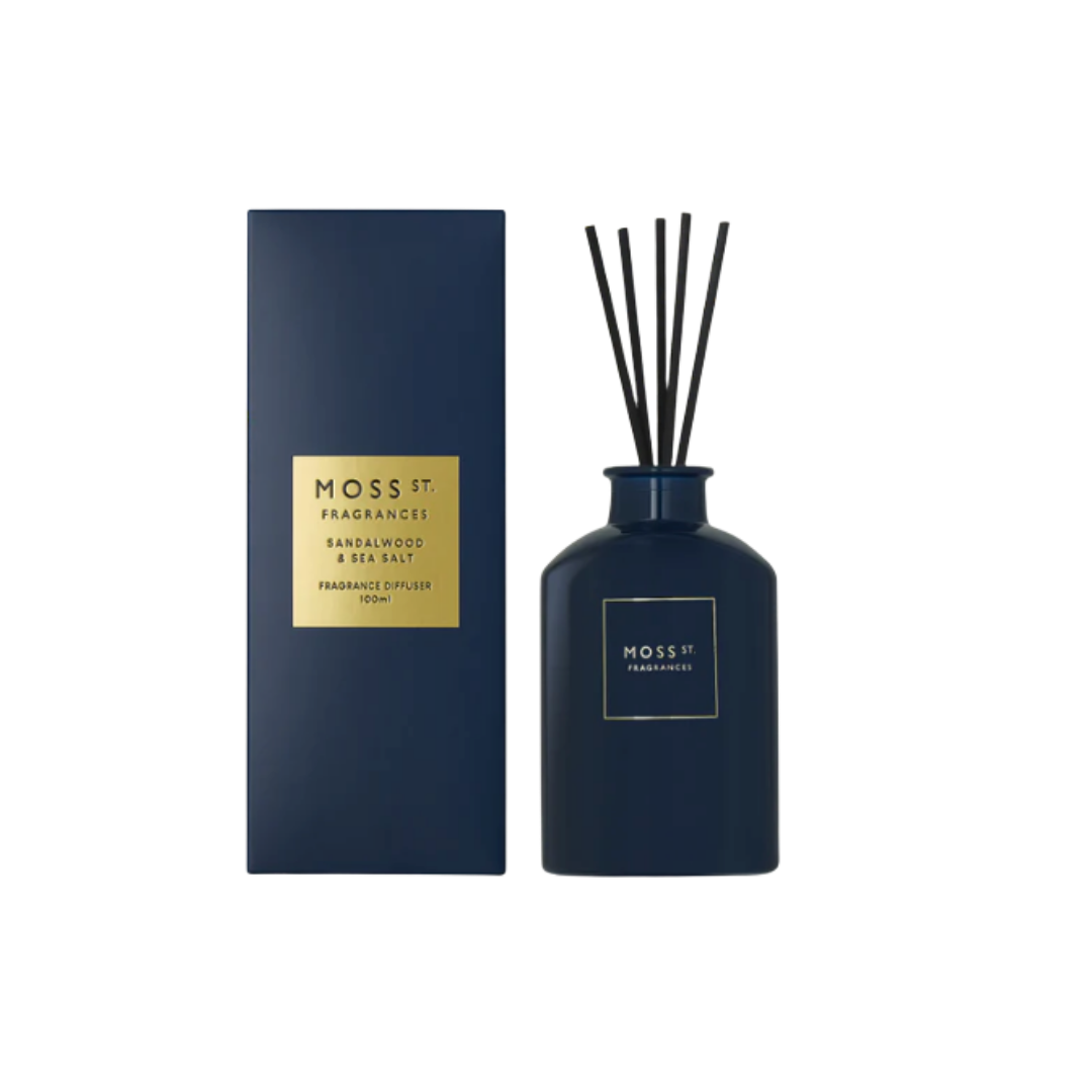 Fragrance Diffuser 100ml - Sandalwood & Sea Salt