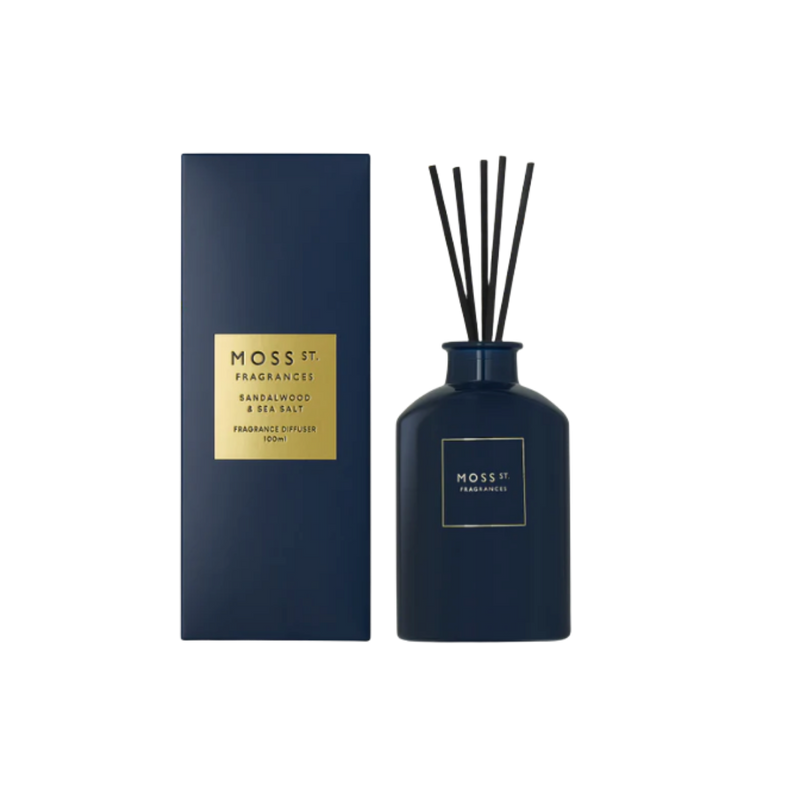 Fragrance Diffuser 100ml - Sandalwood & Sea Salt