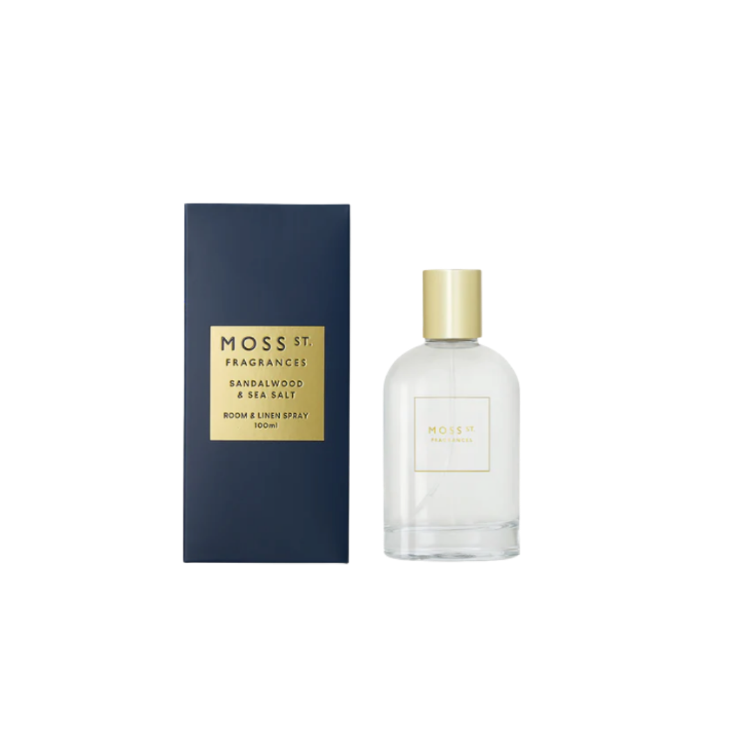 Room & Linen Spray 100ml - Sandalwood & Sea Salt
