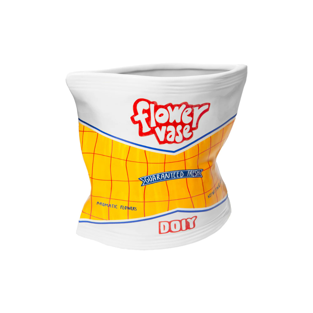 Corner Shop Vase Chip Bag