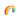 Rainbow Bookend