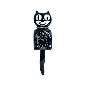 Kitchen Collection - Retro Black Lady  Kit Cat Clock