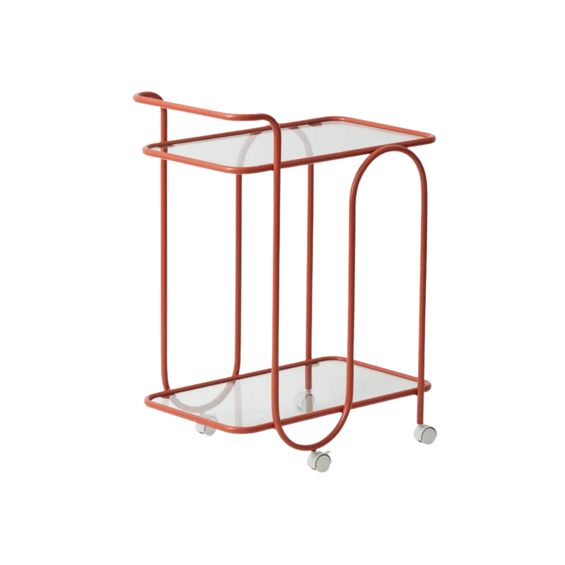 Trinity Metal Bar Cart
